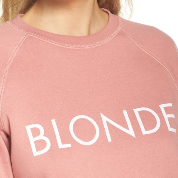 Brunette the Label BLONDE Sweatshirt dusty rose XS - Picture 2 of 10